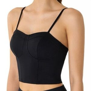 Haute Monde Bustier Corset Crop Top